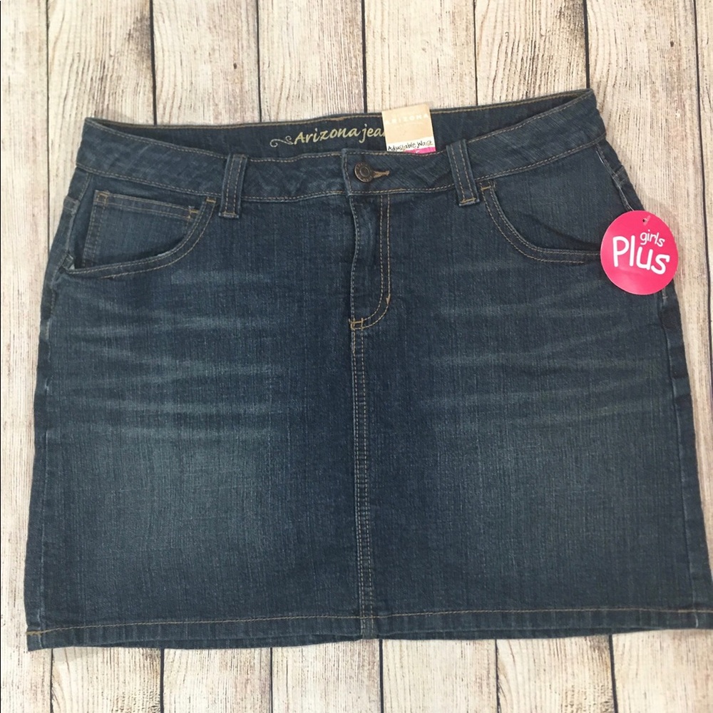 🆕Arizona Jeans Adjustable Waist Plus Size 16 1/2